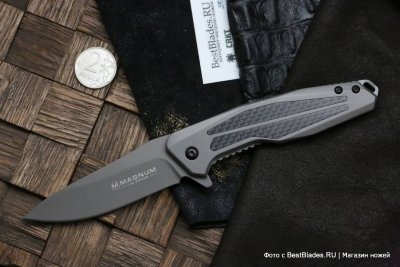 Нож складной Boker BK01RY847 Olisar - сталь, клинок 440А