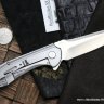 Нож складной Boker BK01RY975 Quantum - рукоять сталь, клинок 440А