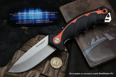 Нож складной BK01RY294 Chainsaw Attendant Satin  рукоять пластик, клинок 440B