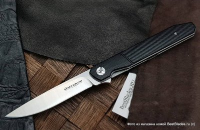 Нож складной Boker Magnum Miyu, черная рук-ть G10, сталь 440A