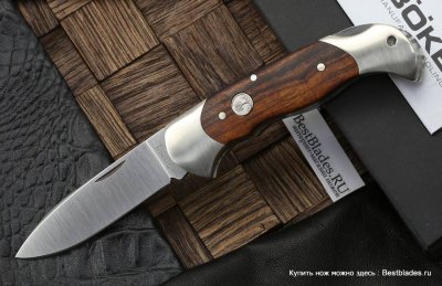 Нож Boker SCOUT SPEARPOINT DESERT IRONWOOD (N690,ironwood) 112036