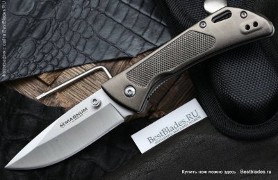 Складной нож Boker Magnum ADVANCE Dark Bronze