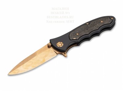 Нож Boker Leopard Damast III COLLECTION